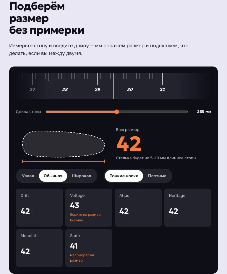 Планшет: подбор размера